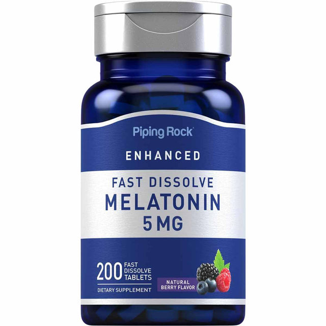 Melatonina - 200 Tabletas de Disolución Rápida - Haz Tu Pedido