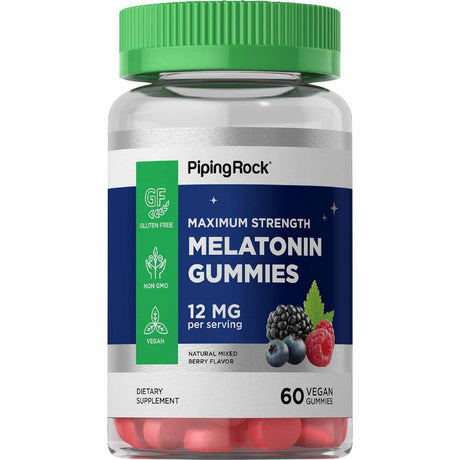 Melatonina - 12 mg - 60 Gomitas - Haz Tu Pedido
