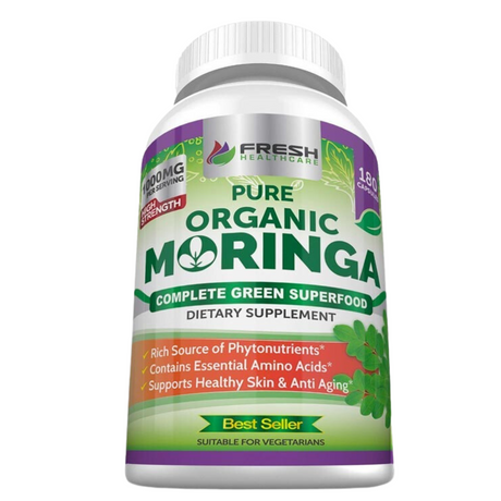 Moringa 1000 mg - 180 Cápsulas - Haz Tu Pedido