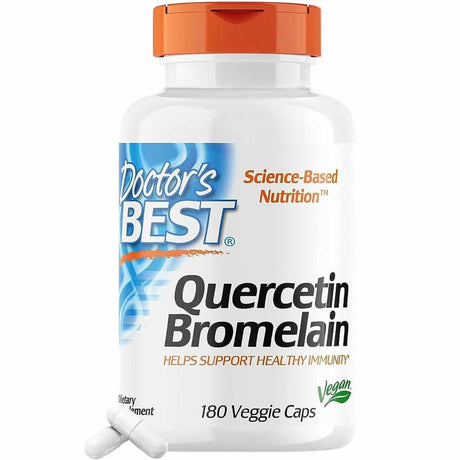Bromelina de quercetina - 180 Cáps vegetales - Haz Tu Pedido