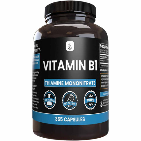 Vitamina B1- 365 Cápsulas - Haz Tu Pedido