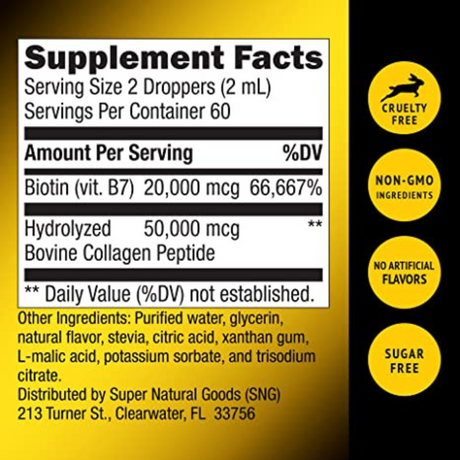 Biotina Liquida - 118 ml - Haz Tu Pedido