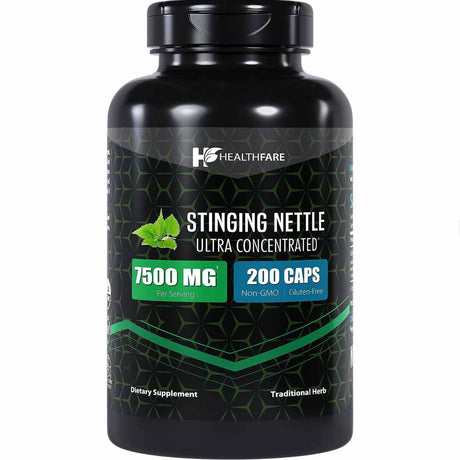 Extracto Hoja de Ortiga - 7500 mg - 200 Cápsulas - Haz Tu Pedido