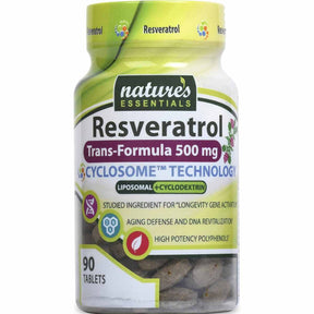 Resveratrol - 500 mg - 90 Tabletas - Haz Tu Pedido