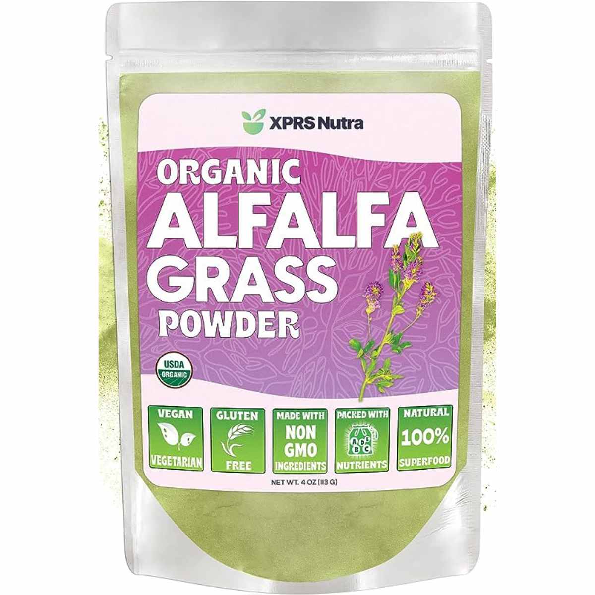 Hierba de Alfalfa Orgánica - Haz Tu Pedido