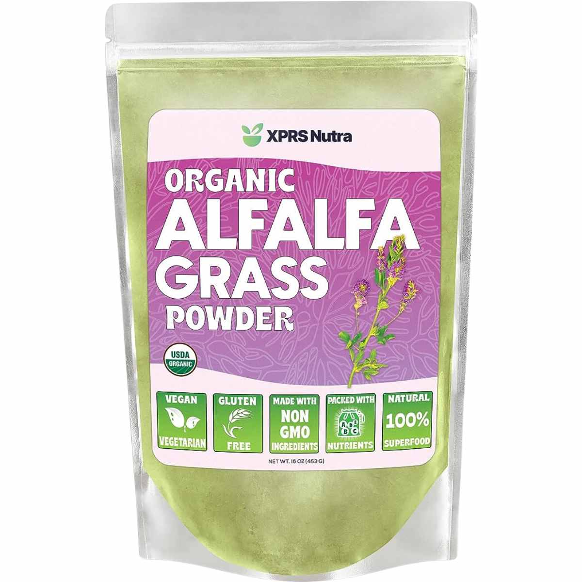 Hierba de Alfalfa Orgánica - Haz Tu Pedido