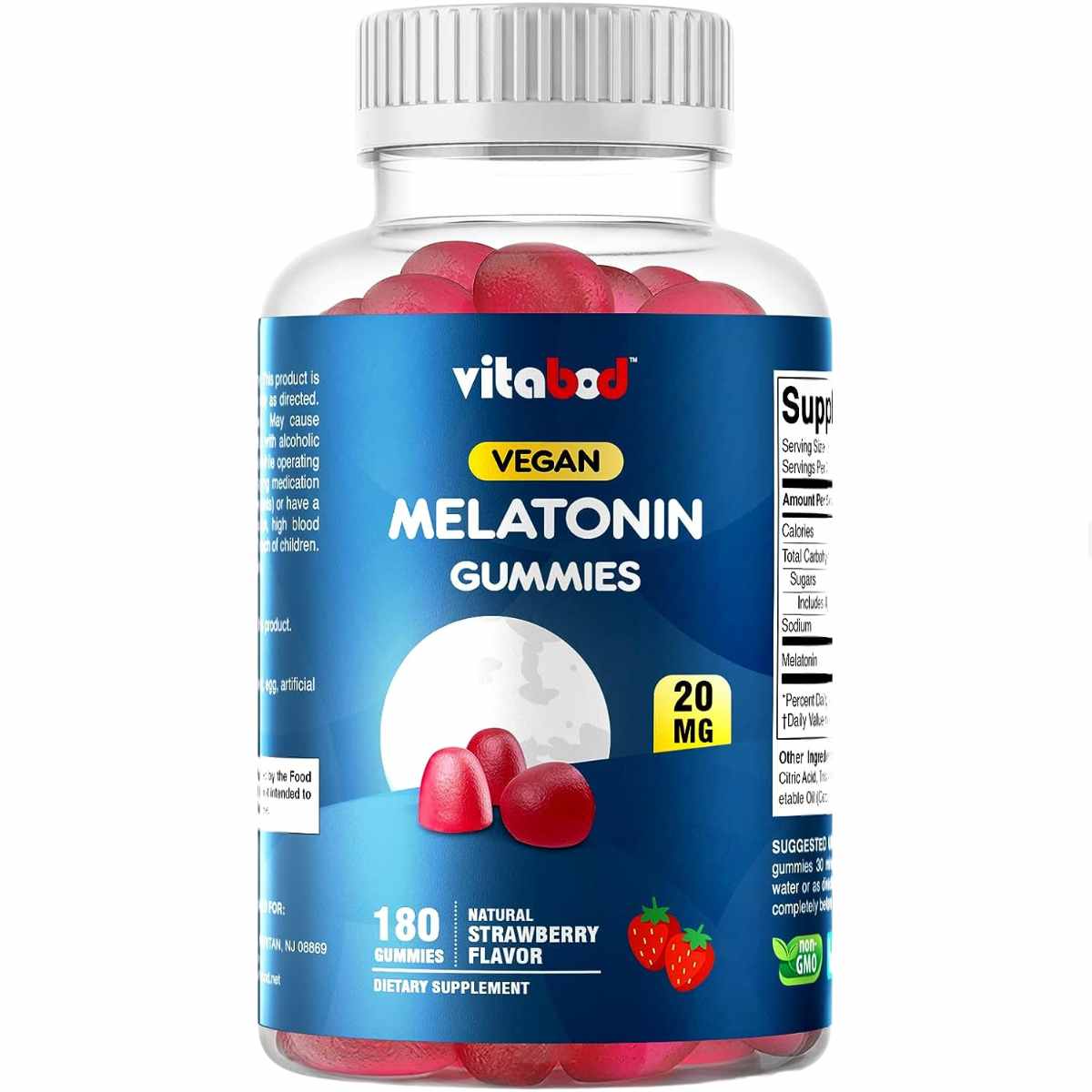 Melatonina - 20 mg - 180 Gomitas - Haz Tu Pedido
