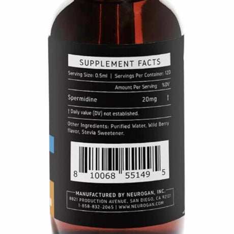 Gotas de Espermidina 2400 mg – 60 Ml - Haz Tu Pedido