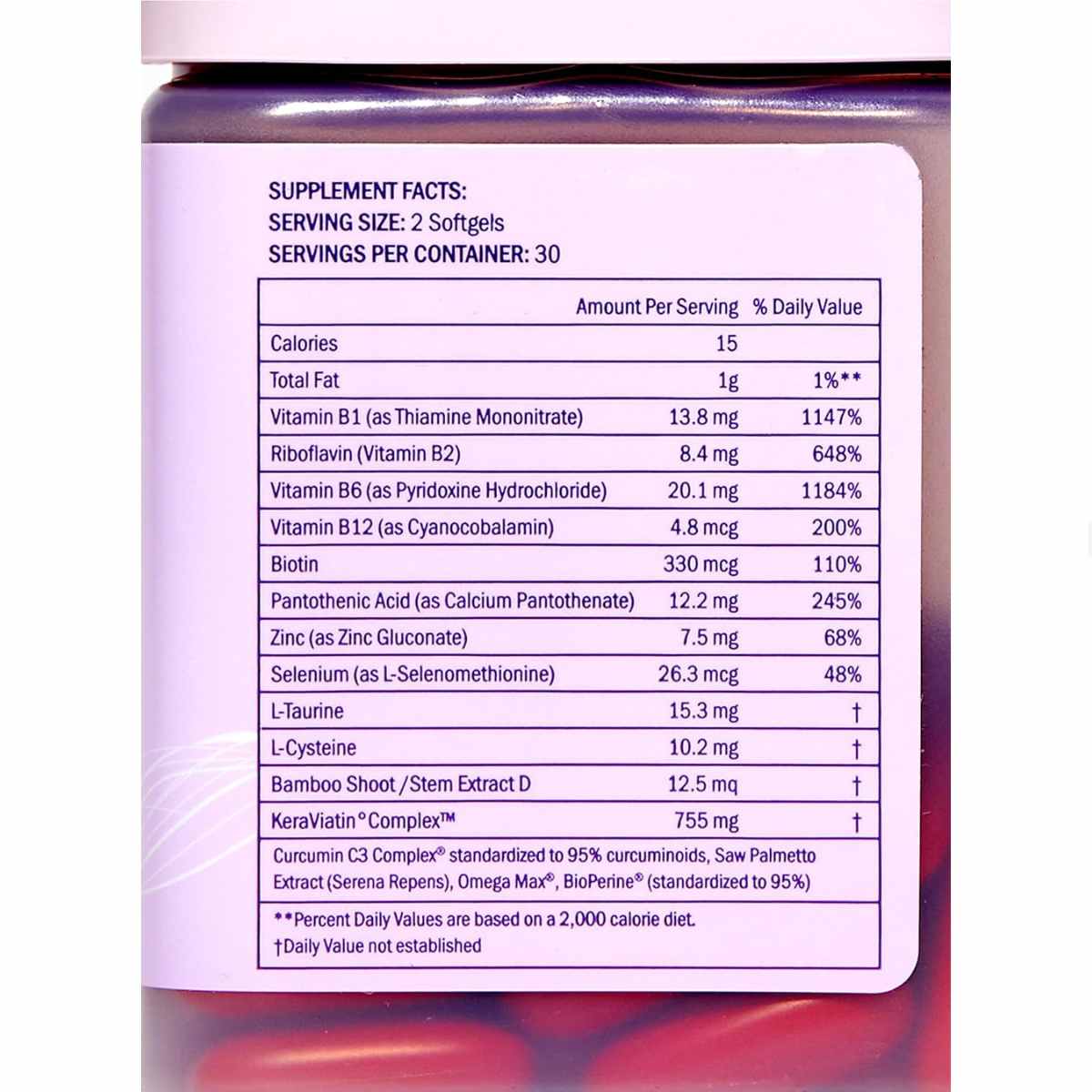 Suplemento para la Salud del Cabello - 60 Cápsulas Blandas - Haz Tu Pedido