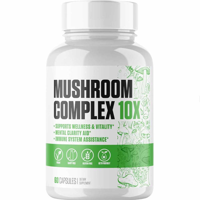 Complejo de Hongos - 60 Cápsulas Vegetales - Haz Tu Pedido