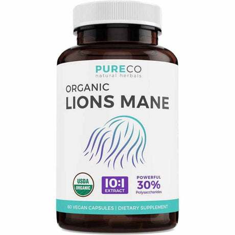 Hongo Melena de León Orgánico - 60 Cápsulas Veganas - Haz Tu Pedido