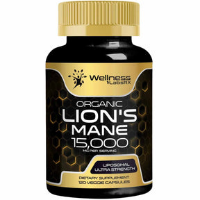 Hongo Melena de León 15,000 mg - 120 Cápsulas Vegetales - Haz Tu Pedido