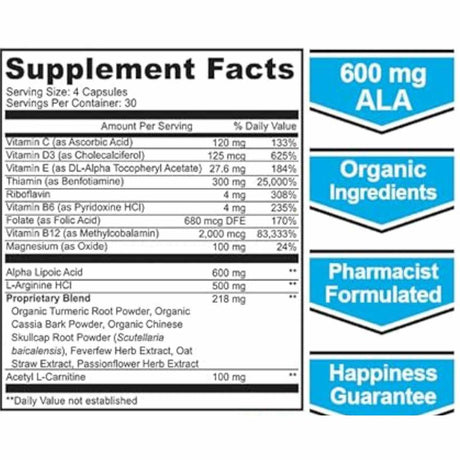 Soporte De Neuropatía - 600 mg - Haz Tu Pedido
