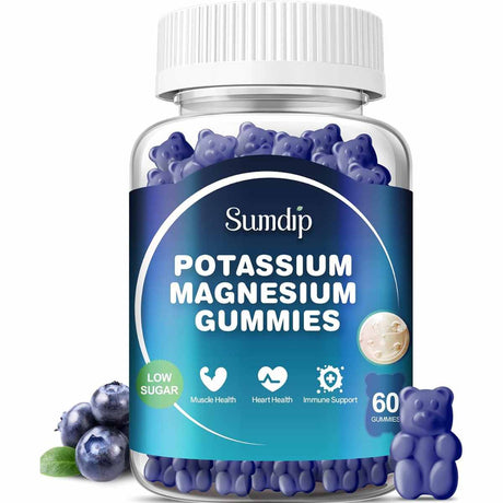 Citrato de Potasio y Magnesio - 60 Gomitas - Haz Tu Pedido
