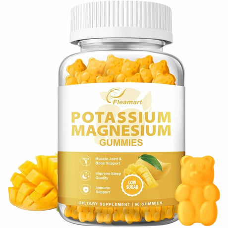 Citrato de Potasio y Magnesio - 60 Gomitas - Haz Tu Pedido