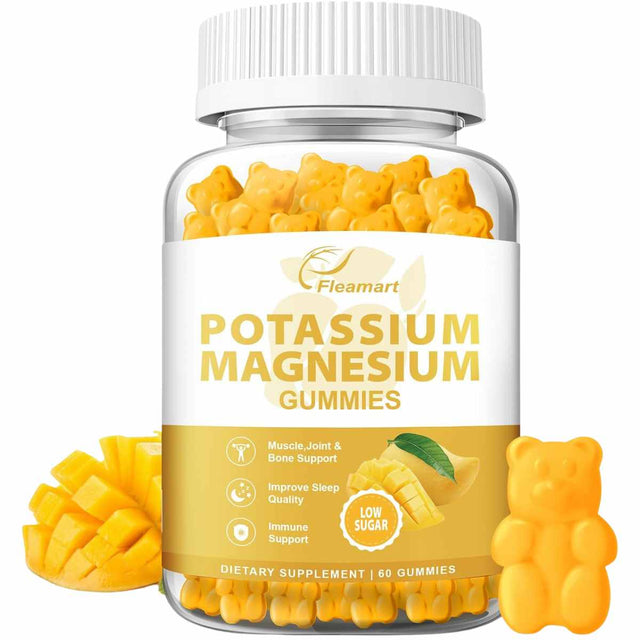 Citrato de Potasio y Magnesio - 60 Gomitas - Haz Tu Pedido