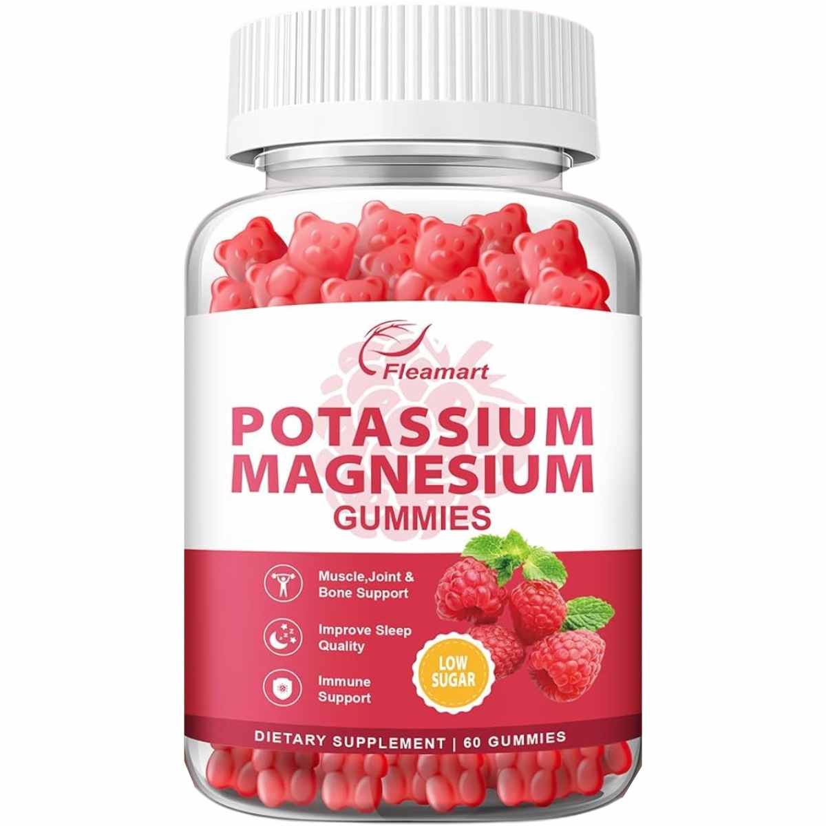 Citrato de Potasio y Magnesio - 60 Gomitas - Haz Tu Pedido