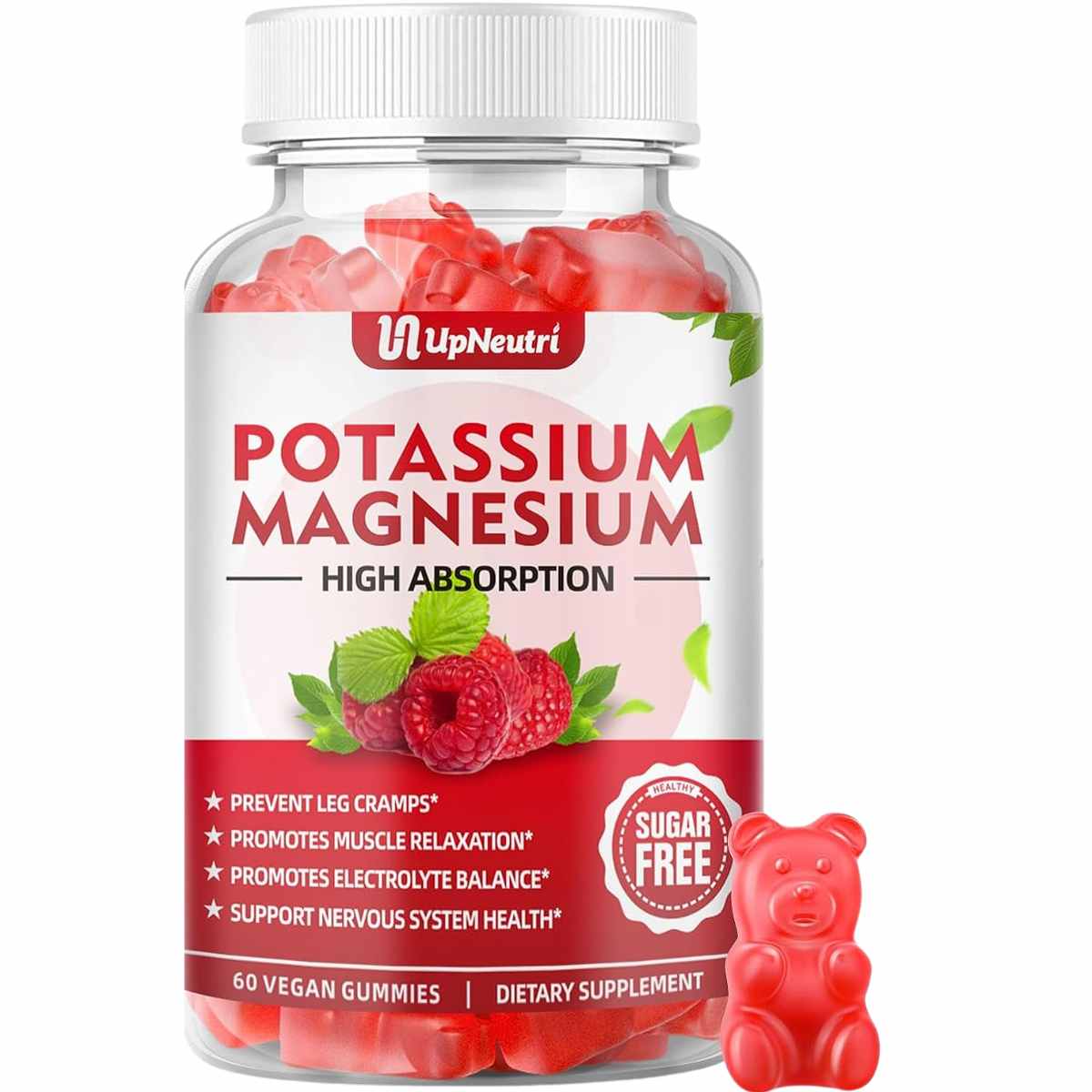 Potasio con Magnesio - 60 Gomitas - Haz Tu Pedido