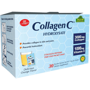 Alfa CollagenC® Hydrolisate - Naranja - 30 Paquetes - Haz Tu Pedido