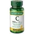 Nature’s Bounty Vitamin C + Rose Hips - 100 Comprimidos - Haz Tu Pedido