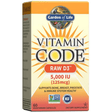 Garden of Life Vitamin Code RAW D3 5,000 IU - 60 Cápsulas - Haz Tu Pedido
