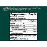 Nature’s Bounty Zinc 30 mg - Mezcla de Bayas - 120 Gomitas - Haz Tu Pedido