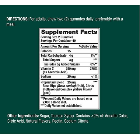 Nature’s Bounty Vitamin C - Naranja - 80 Gomitas - Haz Tu Pedido
