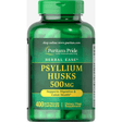 Puritans Pride cáscara de Psyllium 500 mg - Haz Tu Pedido