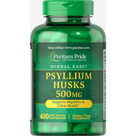 Puritans Pride cáscara de Psyllium 500 mg - Haz Tu Pedido