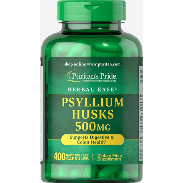 Puritans Pride cáscara de Psyllium 500 mg - Haz Tu Pedido