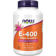 NOW Foods Natural E-400 - 250 Cápsulas Blandas - Haz Tu Pedido
