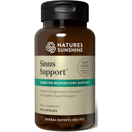 Nature's Sunshine Sinus Support - 100 Cápsulas - Haz Tu Pedido