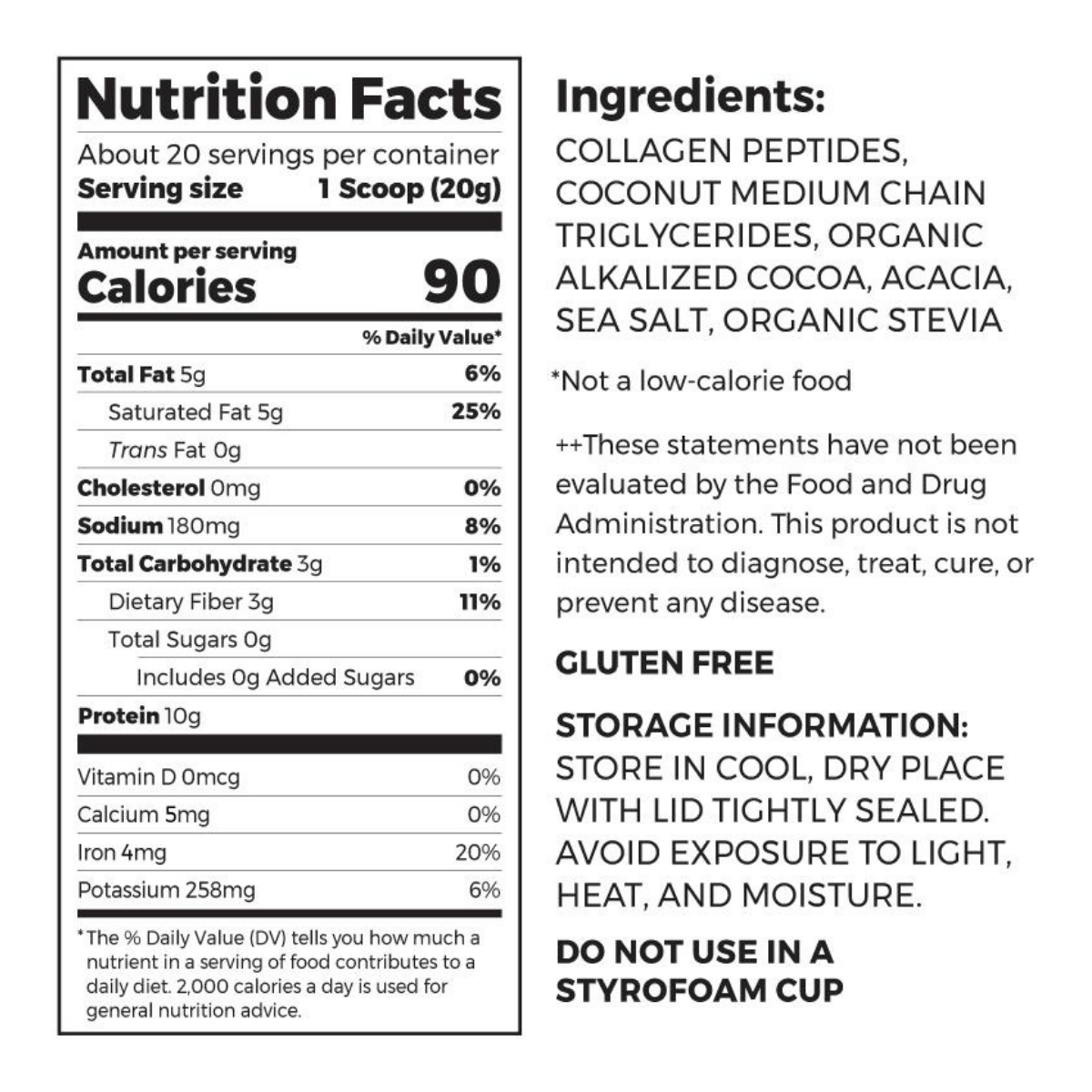 Orgain Keto Collagen Protein - Chocolate - 400 g - Haz Tu Pedido