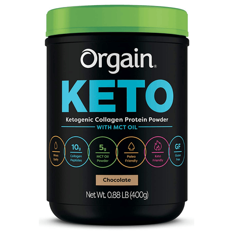 Orgain Keto Collagen Protein - Chocolate - 400 g - Haz Tu Pedido