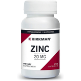Kirkman Zinc - 20 mg - 250 Cápsulas - Haz Tu Pedido