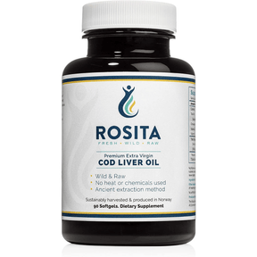 Rosita Extra Virgin Cod Liver Oil - 90 Cápsulas Blandas - Haz Tu Pedido