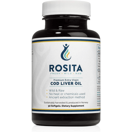 Rosita Extra Virgin Cod Liver Oil - 90 Cápsulas Blandas - Haz Tu Pedido