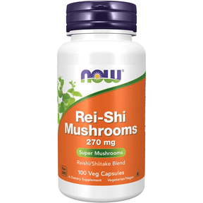 NOW Foods Rei-Shi Mushrooms - 100 Cápsulas Veganas - Haz Tu Pedido