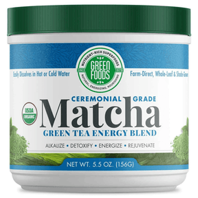 Green Foods Organic Matcha Green Tea - 156 g - Haz Tu Pedido