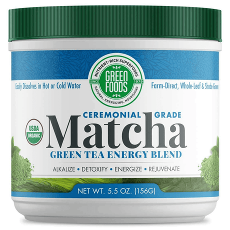 Green Foods Organic Matcha Green Tea - 156 g - Haz Tu Pedido