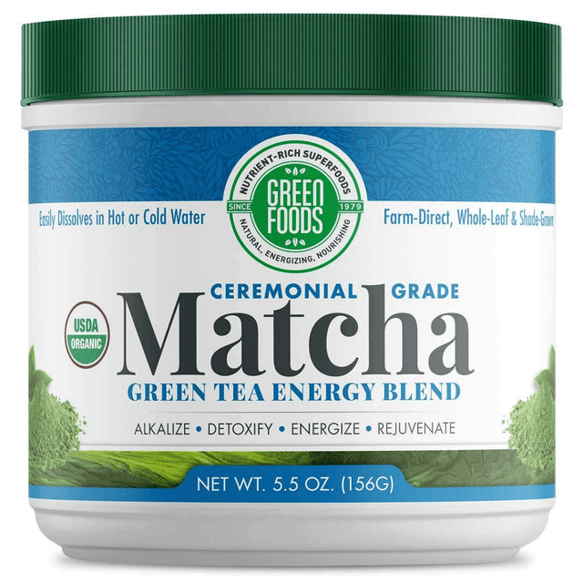 Green Foods Organic Matcha Green Tea - 156 g - Haz Tu Pedido