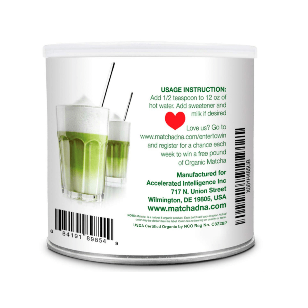 Matcha DNA Green Tea Powder - 454 g - Haz Tu Pedido