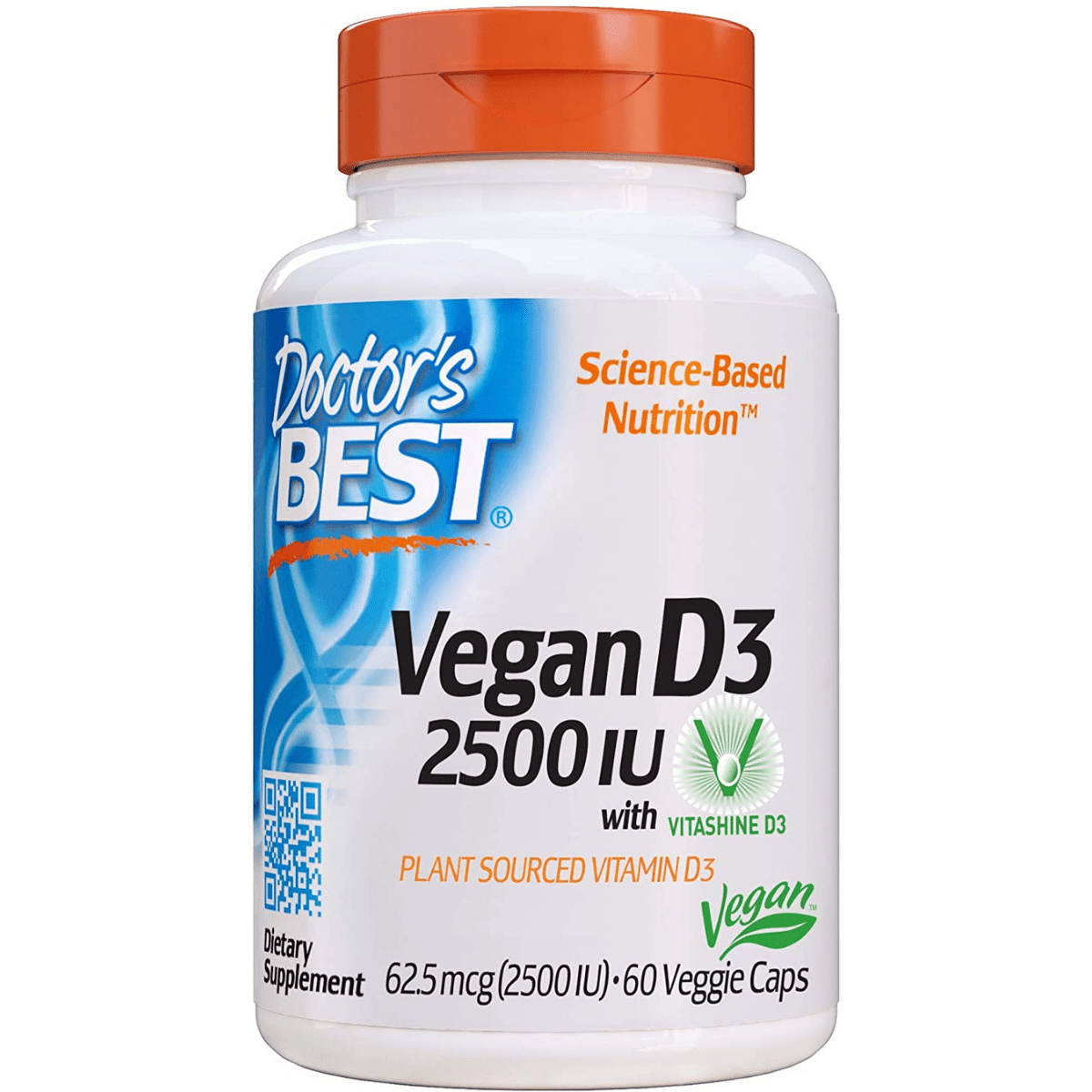 Doctor’s Best Vegan D3 - 60 Cápsulas Veganas - Haz Tu Pedido