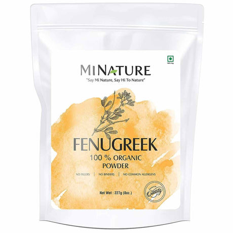 Polvo de Fenogreco Orgánico - 227 g - Haz Tu Pedido
