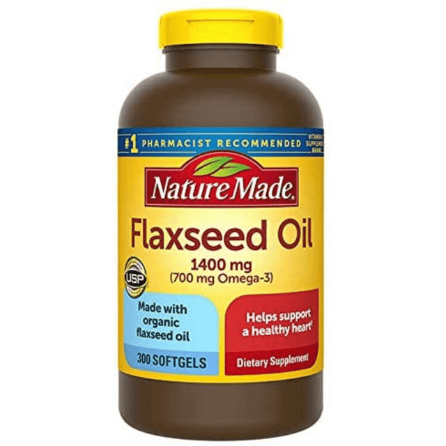Nature Made Flaxseed Oil - 300 Cápsulas Blandas - Haz Tu Pedido