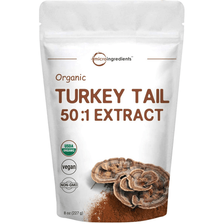 Micro Ingredients Organic Turkey Tail - 227 g - Haz Tu Pedido