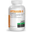Bronson Vitamin A - 250 Cápsulas Blandas - Haz Tu Pedido
