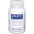 Pure Encapsulations Vitamin A - 120 Cápsulas Blandas - Haz Tu Pedido