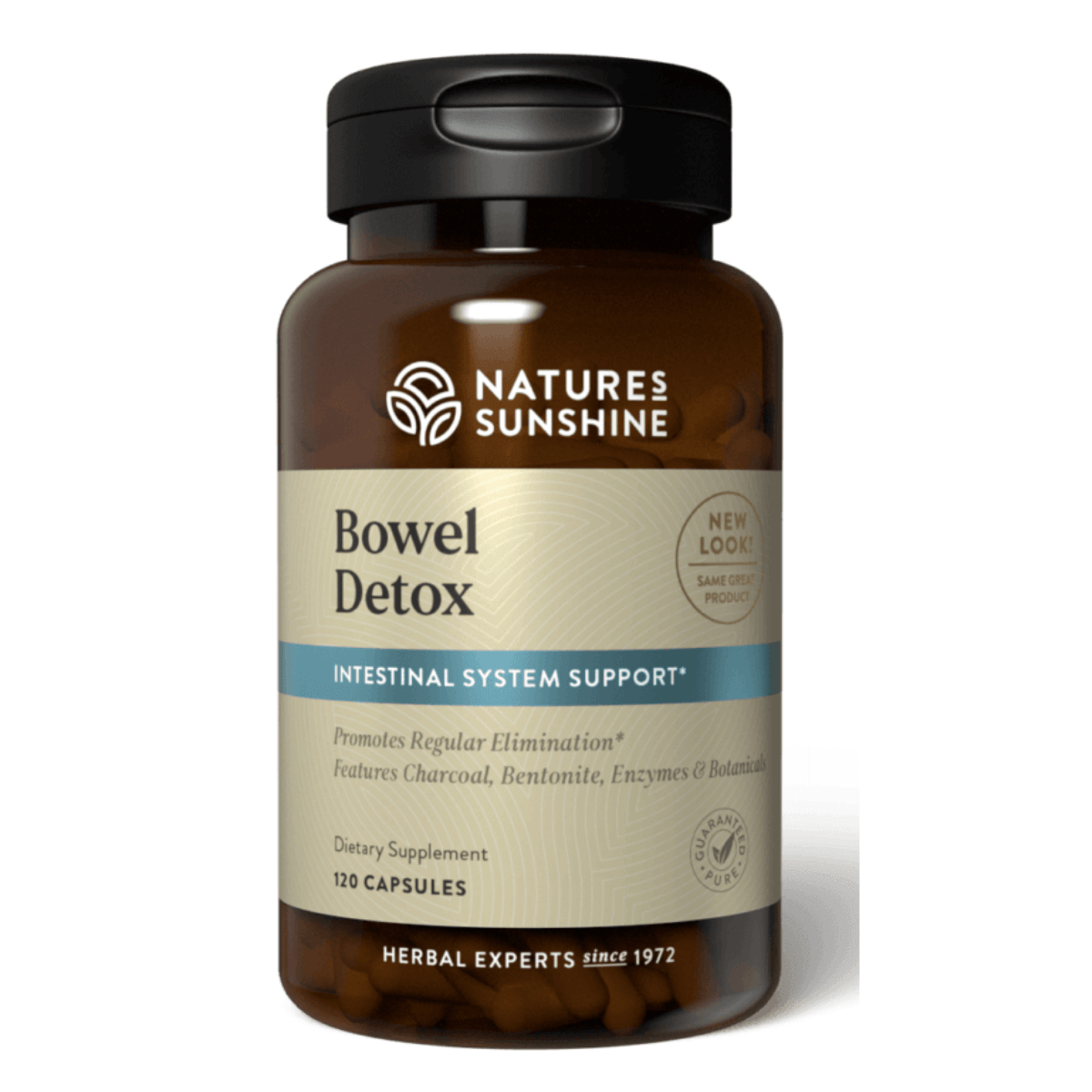 Nature's Sunshine Bowel Detox - 120 Cápsulas - Haz Tu Pedido