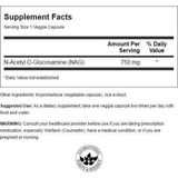 Swanson N-Acetyl D-Glucosamine - 60 Cápsulas Vegetales - Haz Tu Pedido